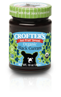 Just Fruit Spread - Black Currant Organic (Crofters)